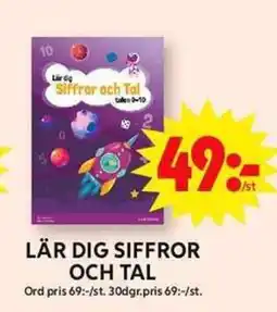 ICA Maxi LÄR DIG SIFFROR OCH TAL erbjuda