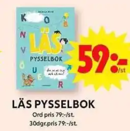 ICA Maxi LÄS PYSSELBOK erbjuda