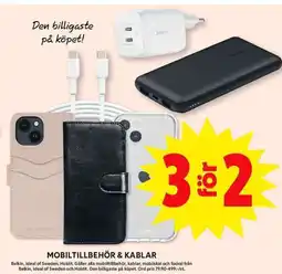 ICA Maxi MOBILTILLBEHÖR & KABLAR erbjuda