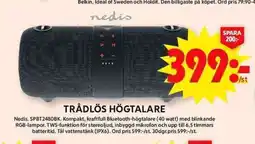 ICA Maxi TRÅDLÖS HÖGTALARE erbjuda