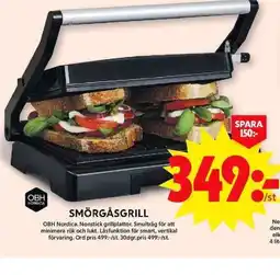 ICA Maxi SMÖRGÅSGRILL erbjuda