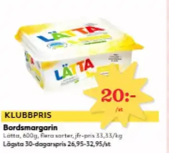 Hemköp Bordsmargarin erbjuda