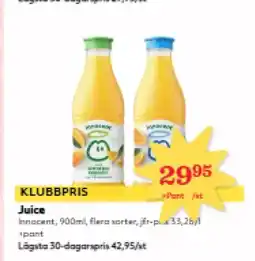 Hemköp Juice erbjuda