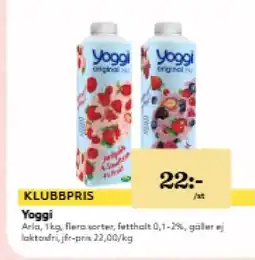 Hemköp Yoggi erbjuda