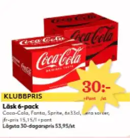 Hemköp Läsk 6-pack erbjuda