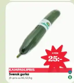 Hemköp Svensk gurka erbjuda