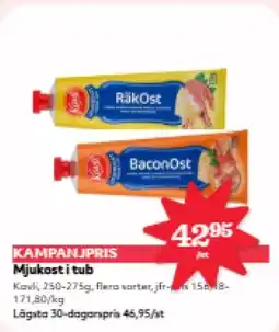 Hemköp Mjukost i tub erbjuda