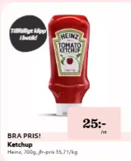 Hemköp BRA PRIS! Ketchup erbjuda