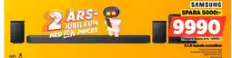 Power SAMSUNG 9.1.4-kanals soundbar 9.1.4-kanals erbjuda