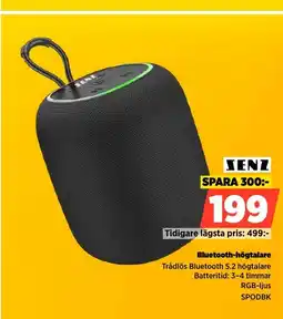 Power Zenz Bluetooth-högtalare erbjuda