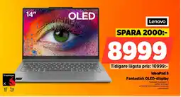 Power Lenovo IdeaPad 5 Fantastisk OLED-display erbjuda