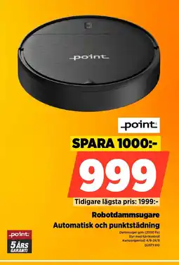 Power Robotdammsugare erbjuda