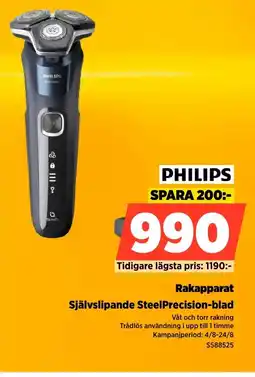 Power PHILIPS Rakapparat erbjuda