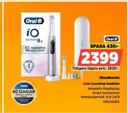 Power Oral-B Eltandborste erbjuda