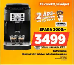 Power DeLonghi Kaffemaskin erbjuda