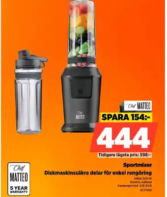 Power Sportmixer erbjuda