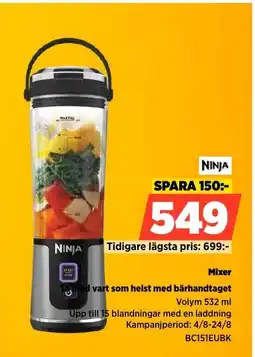 Power NINJA Mixer erbjuda