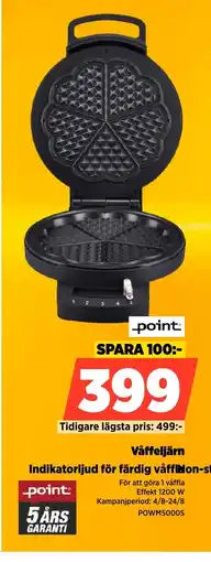 Power Våffeljärn erbjuda