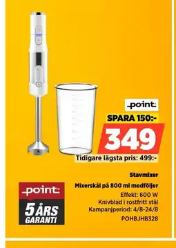 Power Stavmixer erbjuda