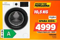Power Whirlpool Tvättmaskin erbjuda