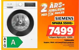 Power SIEMENS Tvättmaskin erbjuda