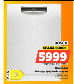 Power BOSCH Diskmaskin erbjuda