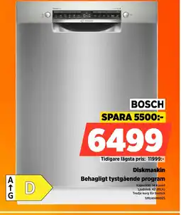 Power BOSCH Diskmaskin erbjuda
