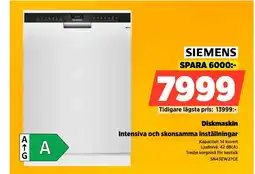 Power SIEMENS Diskmaskin erbjuda