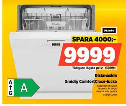 Power Miele Diskmaskin erbjuda
