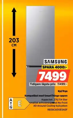 Power SAMSUNG Kyl/frys erbjuda