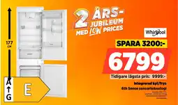 Power Whirlpool Integrerad kyl/frys erbjuda