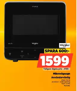 Power Whirlpool Mikrovågsugn erbjuda