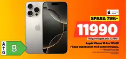 Power Apple iPhone 16 Pro 128 GB erbjuda