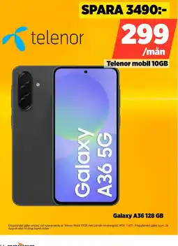 Power SAMSUNG Galaxy A36 128 GB erbjuda