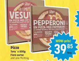 Eurocash Tony's Pizza erbjuda