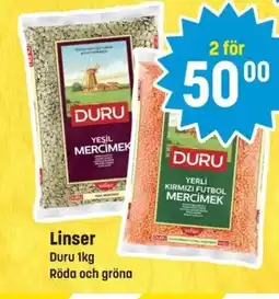 Eurocash DURU Linser erbjuda