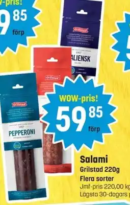 Eurocash Grilstad Salami erbjuda