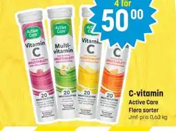Eurocash Active Care C-vitamin erbjuda
