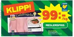 Stora Coop Färsk kycklingfilé, Medlemspris erbjuda