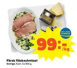 Stora Coop Färsk fläskschnitzel, SEK 99 erbjuda