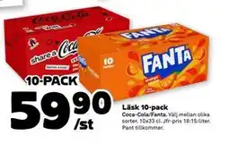 Stora Coop Läsk 10-pack, SEK 59.9 erbjuda