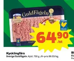 Stora Coop Kycklingfärs, SEK 64.9 erbjuda