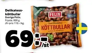 Stora Coop Delikatessköttbullar, SEK 69 erbjuda