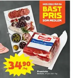Stora Coop Prosciutto, SEK 34.9 erbjuda