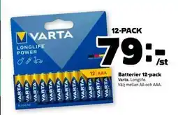 Stora Coop Batterier 12-pack, SEK 79 erbjuda