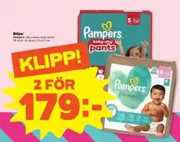 Stora Coop Blöjor, SEK 179 erbjuda