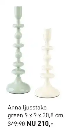 Hemtex Anna ljusstake green, SEK 210 erbjuda
