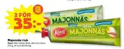 Stora Coop Majonnäs i tub, SEK 35 erbjuda