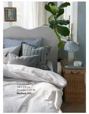 Hemtex Evan bäckebölja, SEK 499.9, Medlemspris erbjuda