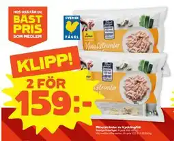 Stora Coop Minutstrimlor av kycklingfilé, SEK 159 erbjuda